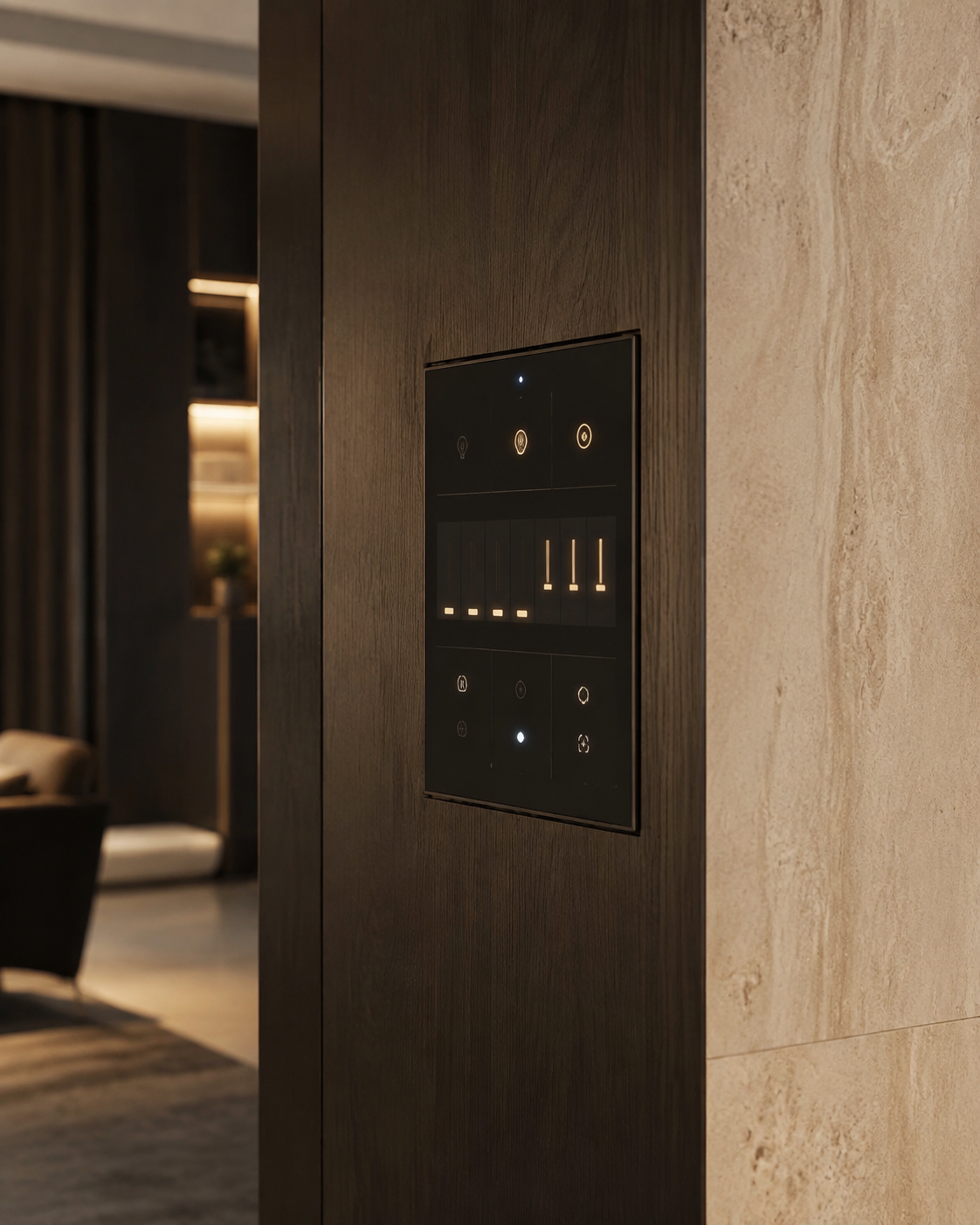 Integrated smart-home controls